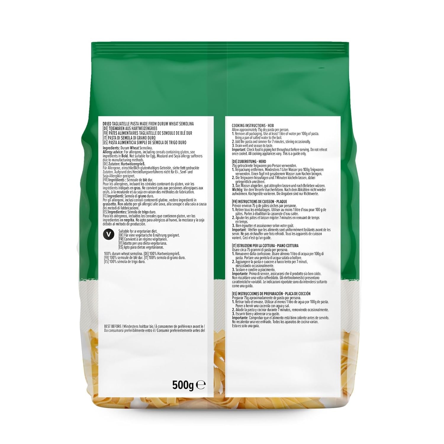Tagliatelle från Amazon, 500g