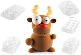 SILIKOMART Kit Rudolf Formen för choklad, jul, 5 st Kitchen Naty Shop