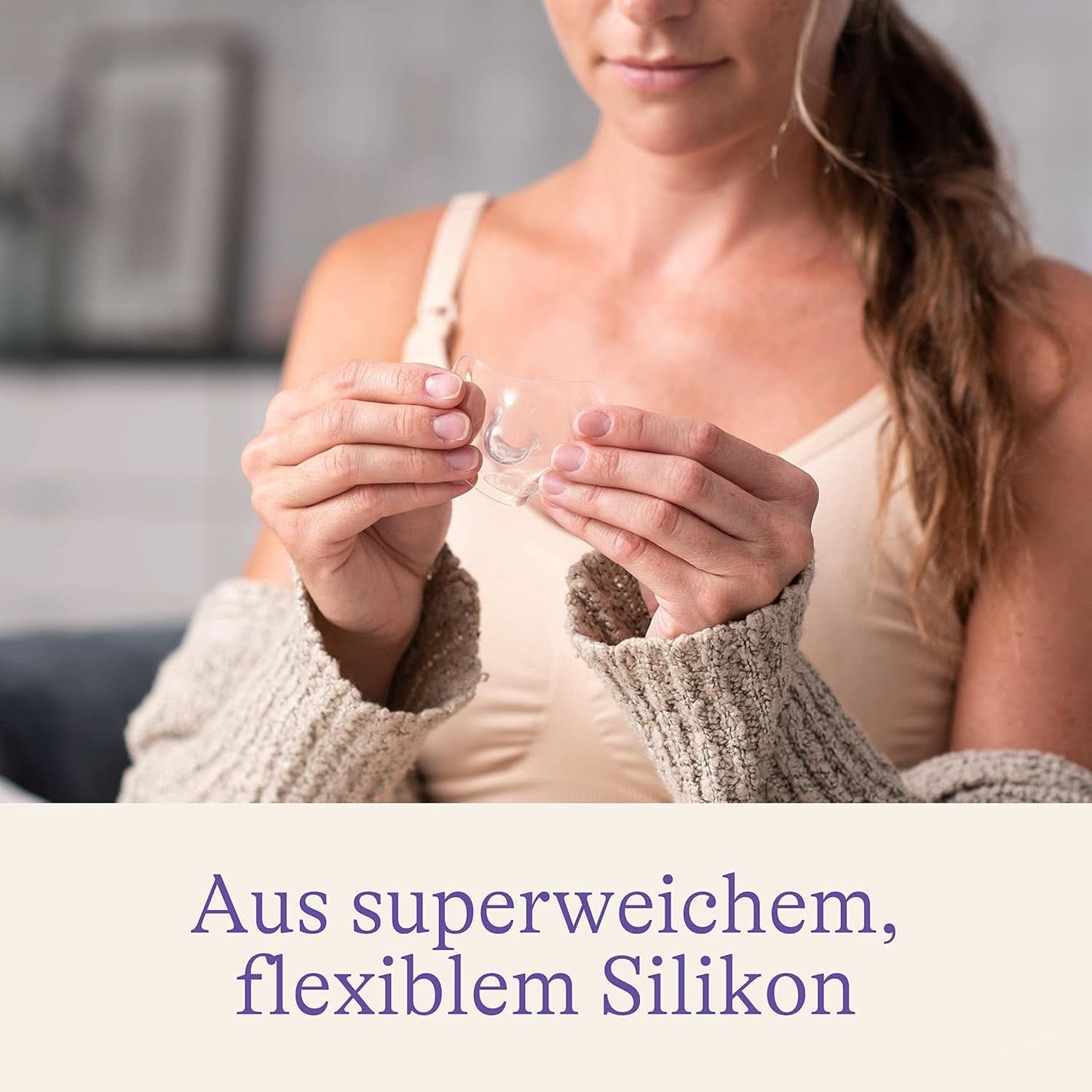 Lansinoh Stillhütchen 20 Mm (Größe 1), 2 Stück Inkl. Förvaringslåda - Angenehmes Tragegefühl - Trotz Anlegeschwierigkeiten Weiter Stillen Accessoarer Mat och Amning Bebe Naty Shop