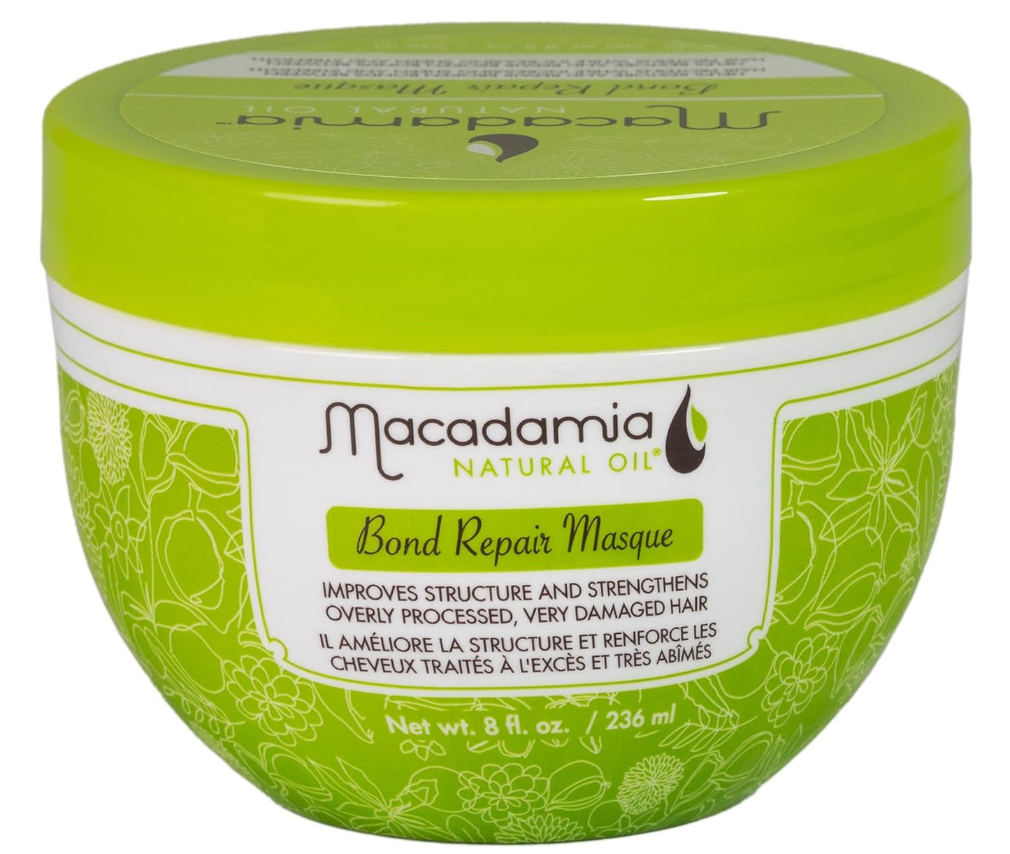 Bond Repair Mask hjälper till att vitalisera och stärka överbearbetat, skadat hår, formulerad med aminosyror från naturen - Vegansk och naturlig plex-teknologi. Naty Shop hårmask Standardtitel
