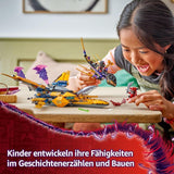Ras och Arins LEGO NINJAGO Super Storm Flyer - Leksak med drönare, skyttar, blad och motorer - Inkl. 3 Ninja-rollspelsminifigurer - Byggset för pojkar och flickor från 8 år 71833 Byggset Besuche den LEGO-Store