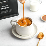 Protein Works Protein Tassenkuchen | Chokladgrädde | Dieser Köstliche Nachtisch Ist Sehr Protein- Und Ballaststoffreich| 500G Blandning för bakning och matlagning Naty Shop