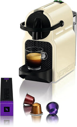 Nespresso kapsel espressomaskin De'Longhi EN 80.B Inissia, högtryckspump och energisparfunktion, automatisk avstängning efter 9 minuter, koppvolym för espresso och lungo, 0,7 l vattentank, svart