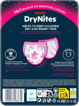 Huggies DryNites nattblöjor för sängvätning för flickor 13-17 år (48-60 kg) 27 Count (3x9) månadspaket trosblöjor