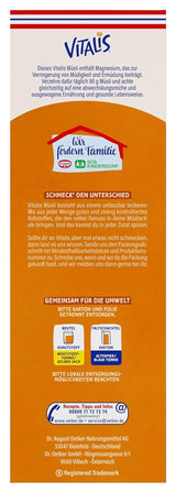 Dr. Oetker Vitalis Crunchy Honeys: Honey Crunchy Müsli för frukost och mellanmål, 5-pack (5 x 600 g)
