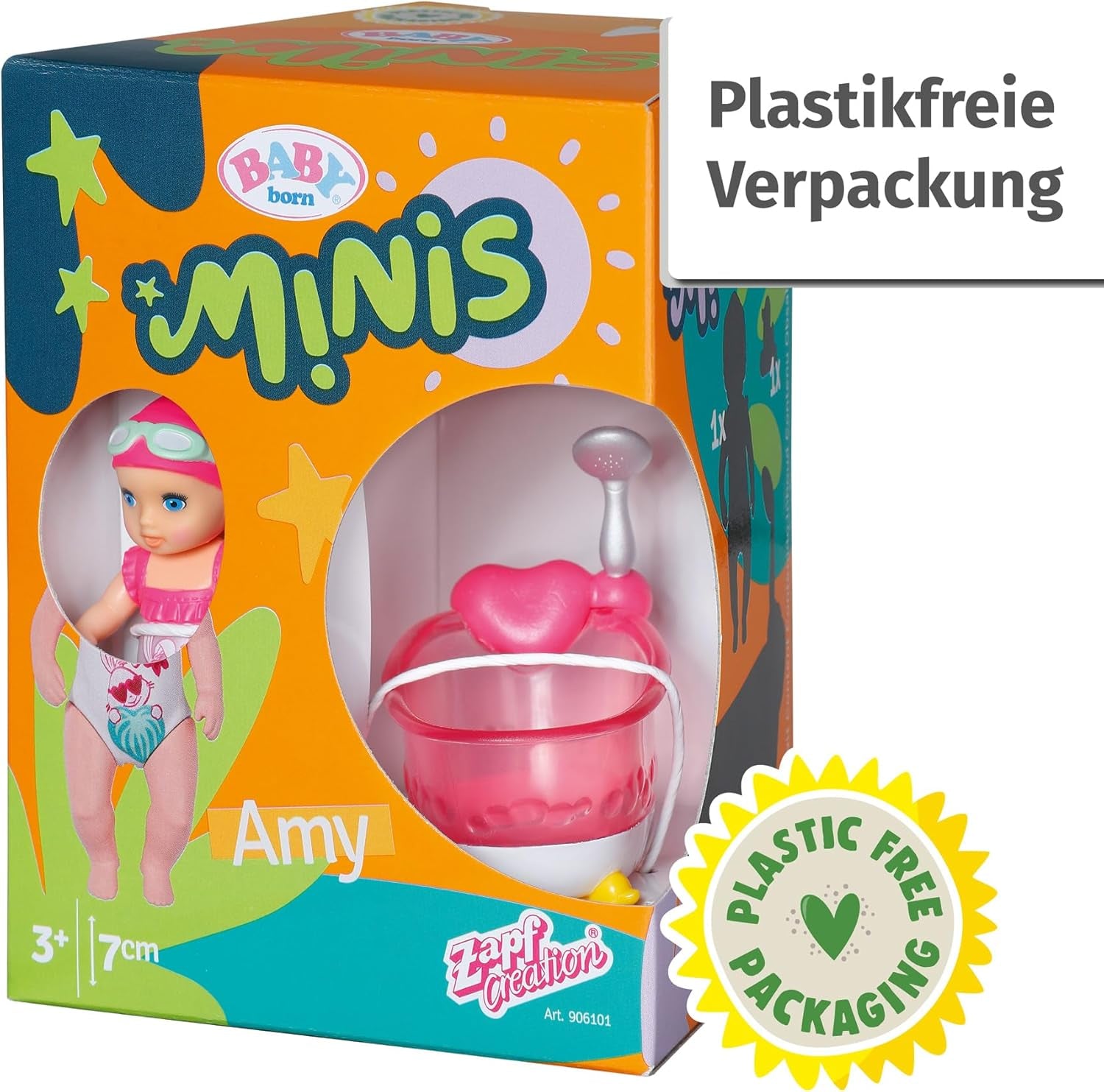 BABY born Minis lekset med Minis docka Amy and Duck, 906101 Zapf Creation