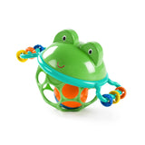 Bright Starts Little Shakers 6-delade presentset - Baby skallror & bitringar BPA-fri Lätt att fånga Unisex Newborn+