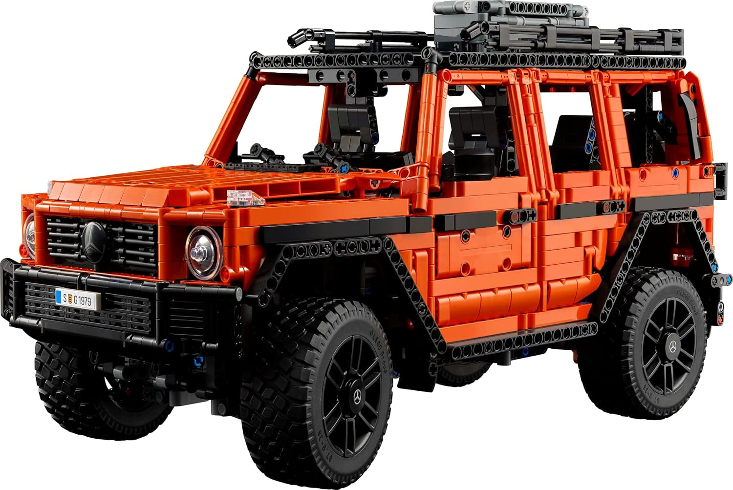 LEGO Technic Mercedes-Benz G 500 Professional Line, G-Klass byggsats för bilmodeller, vuxenpresent, Lyx terrängfordonsset, Mercedes samlarobjekt, Leksaksbil 42177 Byggset Besuche den LEGO-Store