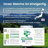 Matchaterapi 30+ | Ekologiskt Matcha-tepulver | 60 g | Med ett verifierat innehåll på minst 30 mg/g katekin EGCG | Stödjer immunförsvaret och energinivåer | Ceremoniell kvalitet | Grönt te från Japan