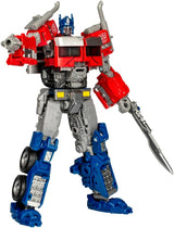 Transformers Studio Series Voyager Class Rise of the Beasts 102 Optimus Prime Actionfigur Röd Vit Blå Actionfigurer Naty Shop Standardtitel