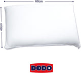 DODO-kudde, viskoelastiskt skumblock, vit, 1 enhet (parti om 1) Naty Shop standardkuddar