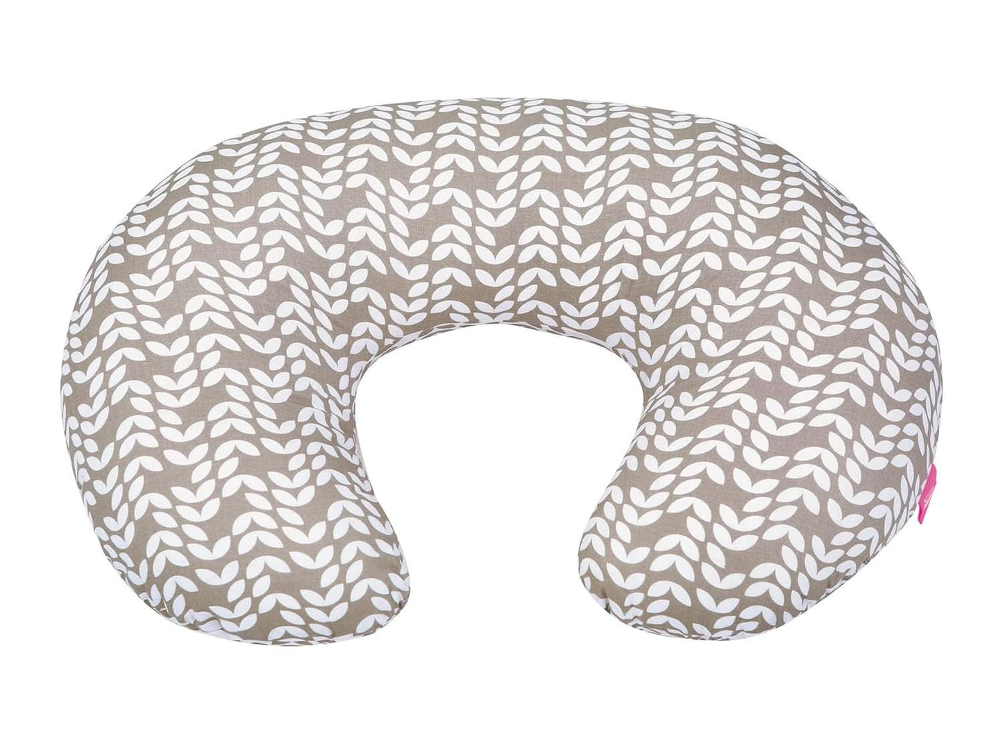 Ergonomisk amningskudde, Oeko-Tex Standard 100, beige Tillbehör Mat och Amning Baby Naty Shop Klassiskt beige blad