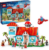 LEGO Ç€ Disney "Lilo and Stitch" Beach House - Byggleksak med 6 rum, observatorium, rymdskepp och 5 minifigurer - Födelsedagspresent för flickor och pojkar 9+ och fans 43268 Byggset Beuche den LEGO-Store Standardtitel