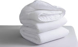 Täcke av silikonfibrer, aloe vera behandling, 300 G, höst/vinter, för en säng på 90 cm (150 X 220 cm) Täcken och täcken Naty Shop White Cama 90 (150X220 Cm)