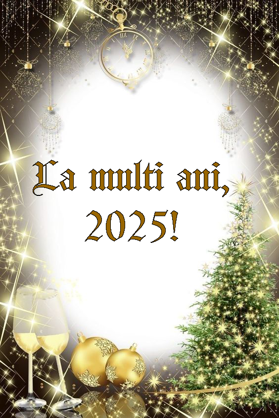Ätsockerdekoration - "Happy birthday!, 2025" Nati Shop