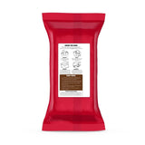 Extra Fondant Chokladbrun 1 kg - Extra elastisk fondant med vaniljsmak, perfekt för att täcka tårtor - Chokladbrun - 1 kg Sockerpasta Naty Shop