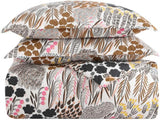 MARIMEKKO Queen Sängkläder Set, Bomull Percale Sängkläder med matchande örngott, Heminredning året runt (Pieni Letto, Flerfärgad, Queen size-säng) Naty Shop Täcken och täcken