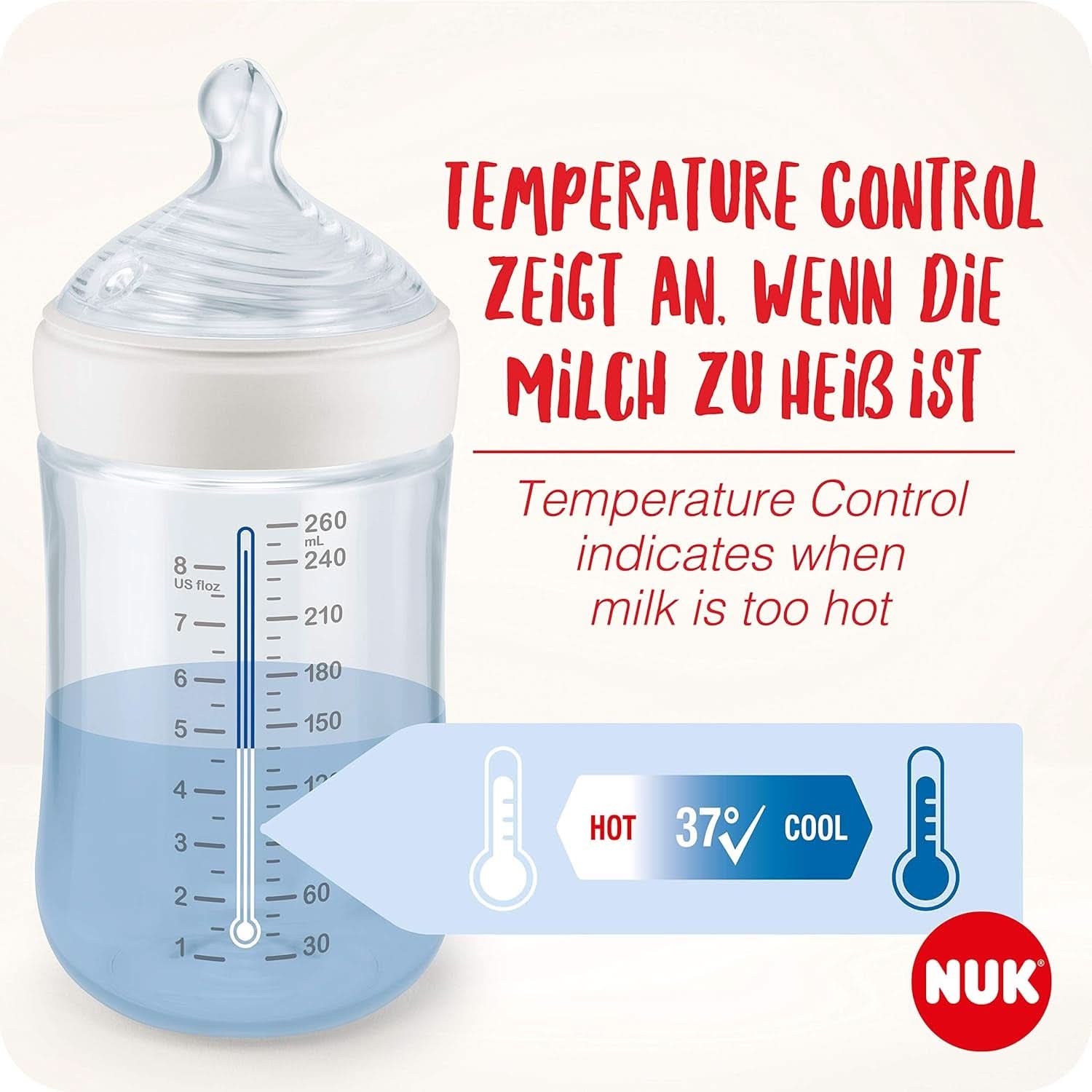 NUK Nature Sense manuell bröstpump | Amningsset med manuell bröstpump, flaskor och amningsskydd Ultra Dry Comfort | 6 st Babymat och amningstillbehör Naty Shop