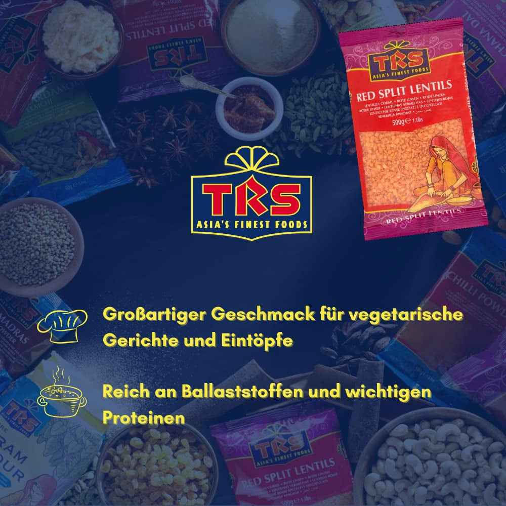 TRS - Röda linser - (1 x 500g)