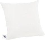 Irisette Noblesse kudde - Made in Germany - Kudde med avtagbart överdrag i ren bomull, 80 X 80 cm, Oeko-Tex certifierade Naty Shop standardkuddar 80 X 80 Cm
