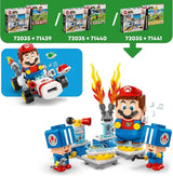 LEGO Super Mario: Mario Kart - Toad's Workshop, Nintendo-karaktär, anpassningsbar leksak, äventyrsset, present till pojkar, flickor och spelare från 8 år 72035 Byggset Besuche den LEGO-Store