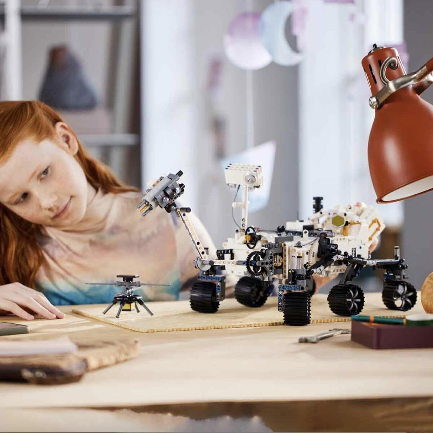 LEGO Space Toy Set 42158 Technic NASA Mars Rover Perserverance with Ar App, Science Building Toy för flickor och pojkar 10+ byggset Besuche den LEGO-Store