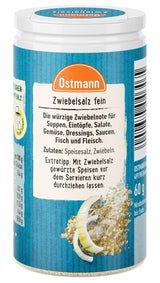 Ostmann Gewürze - Zwiebelsalz | Återvinningsbar & återvinningsbar Verpackung | 60 g i Der Streudose