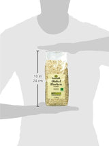 Ekologiska dinkelflingor, fina flingor, 500g
