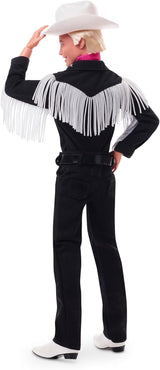 BARBIE the MOVIE Ken - Samlardocka i västerländsk outfit, vintageskjorta, cowboyhatt, vita stövlar från filmen för åldrarna 3 och uppåt, HRF30 Naty Shop Dolls