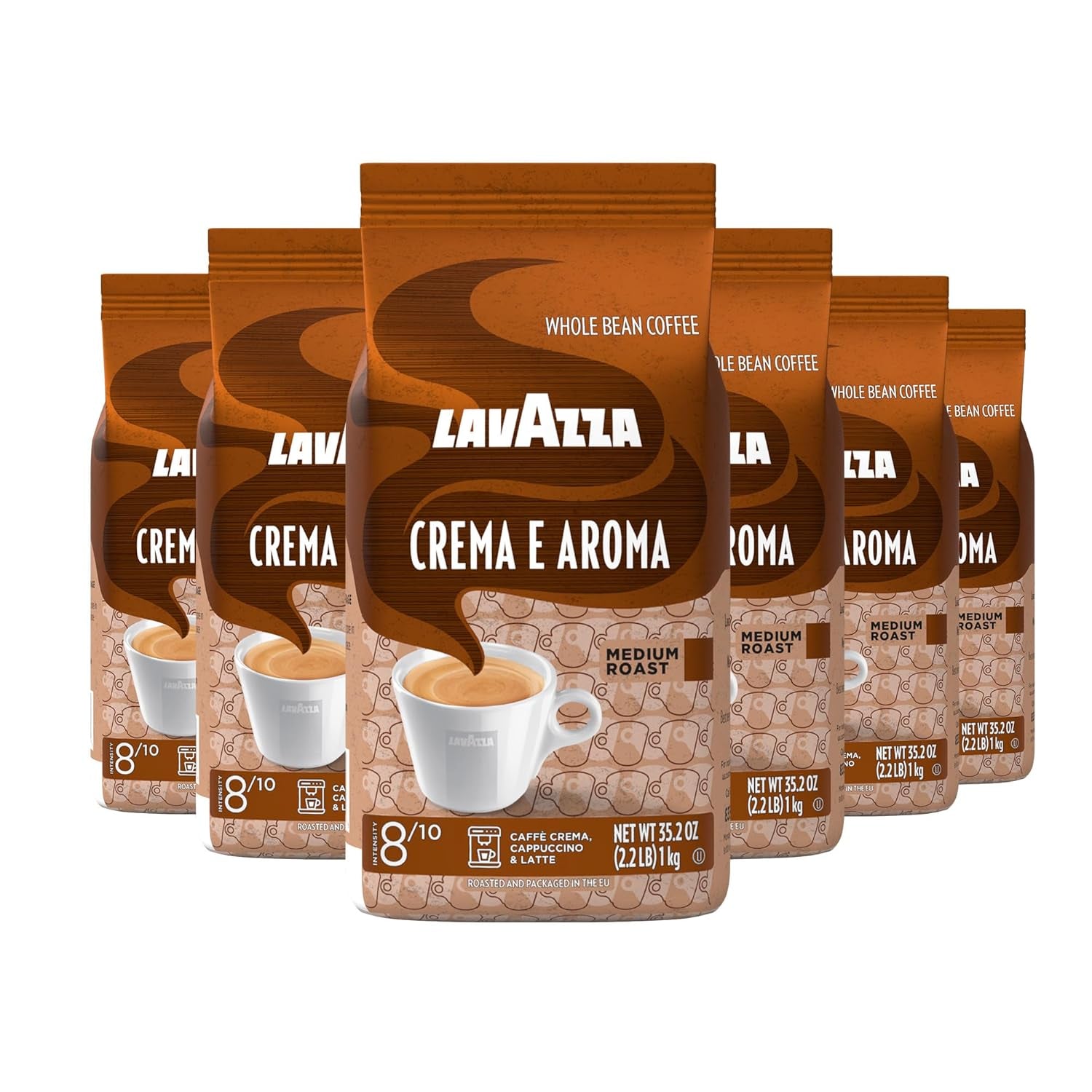 Lavazza Cream E Aroma Bohnen 6x1kg
