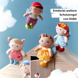 HABA Guardian Angel Mats - Söt textildocka (15 cm), perfekt välkomstpresent för spädbarn och småbarn - Tvättbar i 30 °C - 2011869001