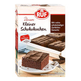 RUF Kleiner Himbeer-Schokokuchen, Mini-Kuchen Mit Feiner Puddingcreme, Himbeeren Und Weißen Schokoraspeln, Inkl. Bakform, 1X252G Blandning för bakning och matlagning Naty Shop 270 G (1Er Pack) Schokokuchen