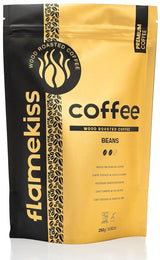 Kaffebönor 250g – Högkvalitativa Arabica och Robusta espressobönor, handrostade i trä, för den fylliga och aromatiska smaken av kaffebönor