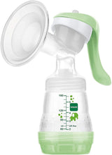 MAM handbröstpump - bekväm och kompakt bröstpump för bröstmjölk som innehåller 1 anti-kolikflaska MAM Easy Start Tillbehör Mat och amning Bebe Naty Shop Kompakt handbröstpump