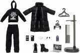 Rainbow High Shadow High - REXX McQueen - Moderiktig svart docka med moderiktig outfit och över 10 färgglada lektillbehör - Idealisk för samlare och barn i åldrarna 4-12 år