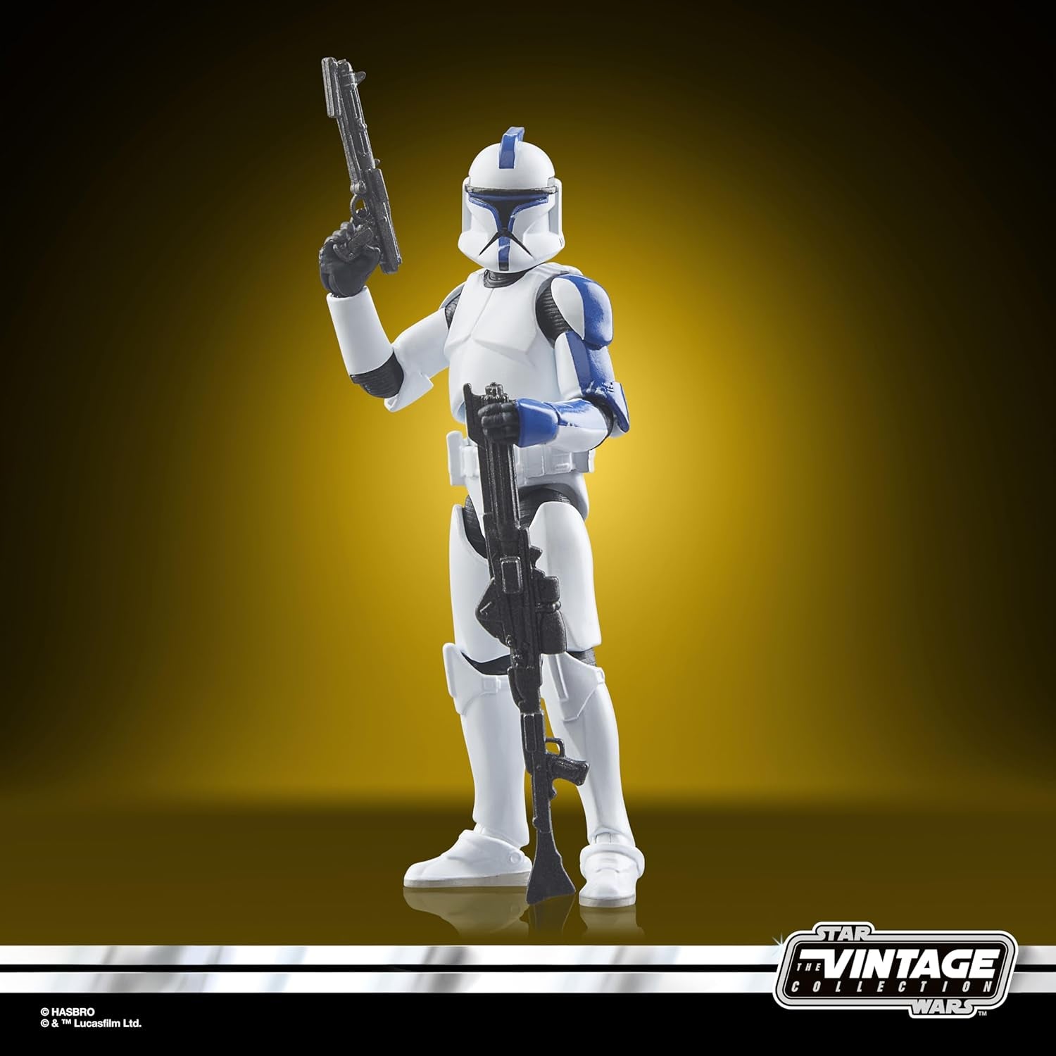 Star Wars the Vintage Collection Clone Trooper Lieutenant (Teth), Star Wars: Ahsoka Actionfigur, 9,5 cm Actionfigurer Naty Shop