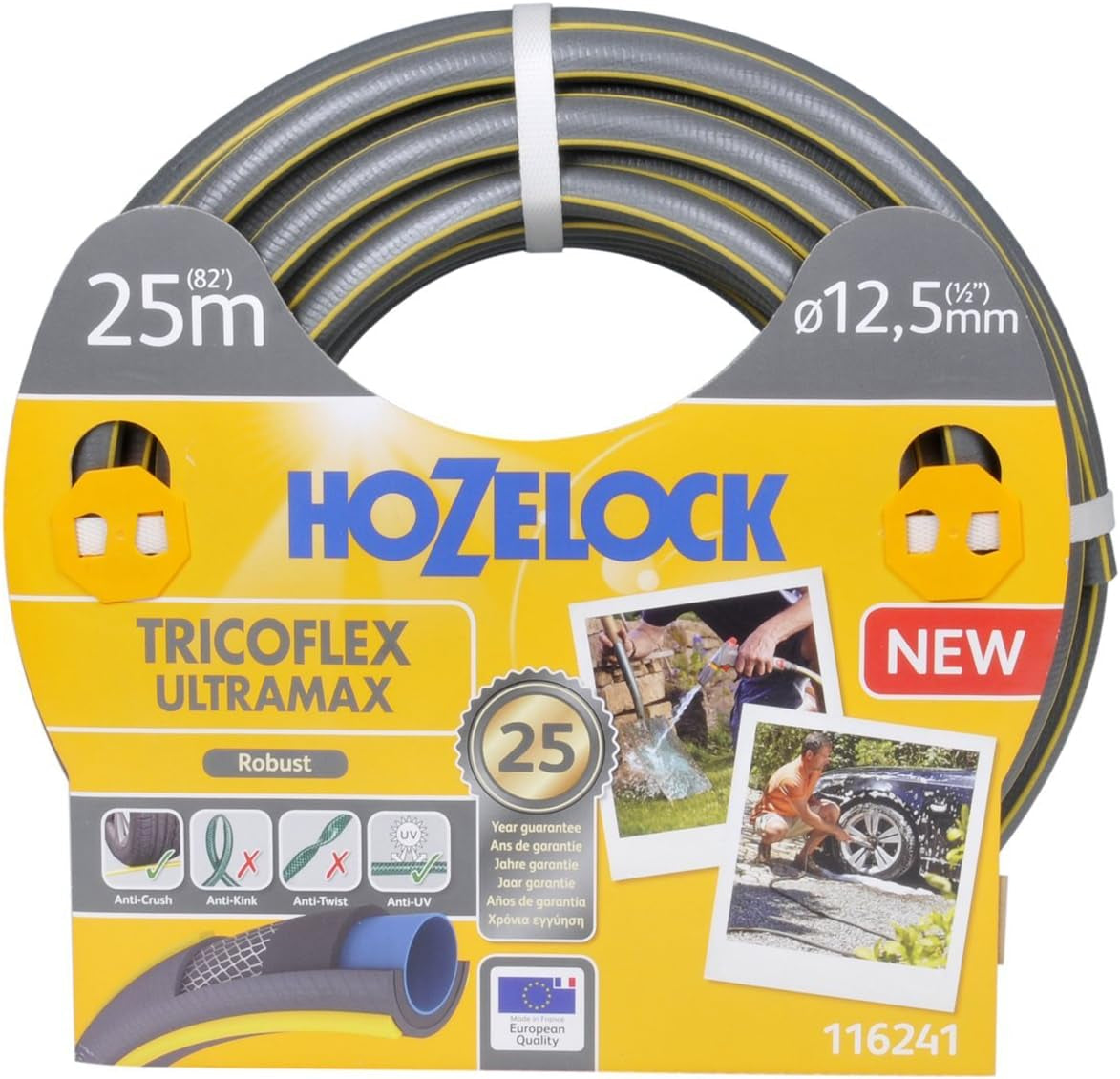 Slang Hozelock Tricoflex Ultramax 25 m (diameter 12,5 mm)