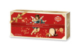 Reber Mozartkulor med mörk choklad, 6-pack med marsipan och nougat, vegansk - 1 x 120 g