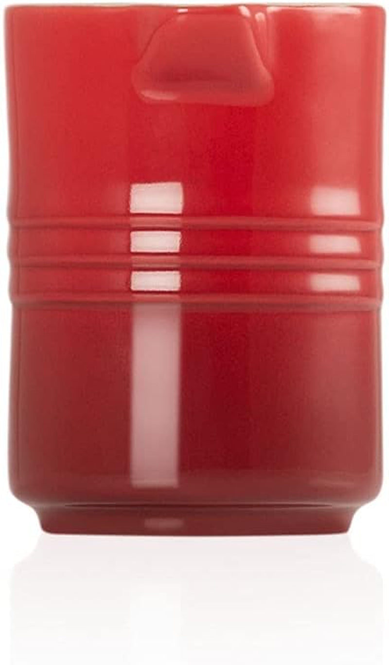 Le Creuset mjölkmugg i stengods, 150 ml, körsbärsröd, 91051700060099