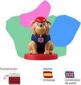 Sonoro Character - engelska! Sjung och lär - musik, sånger och ljud - leksaker, pedagogiskt innehåll, på spanska, för flickor och pojkar i alla åldrar Bebe Naty Shop Toys