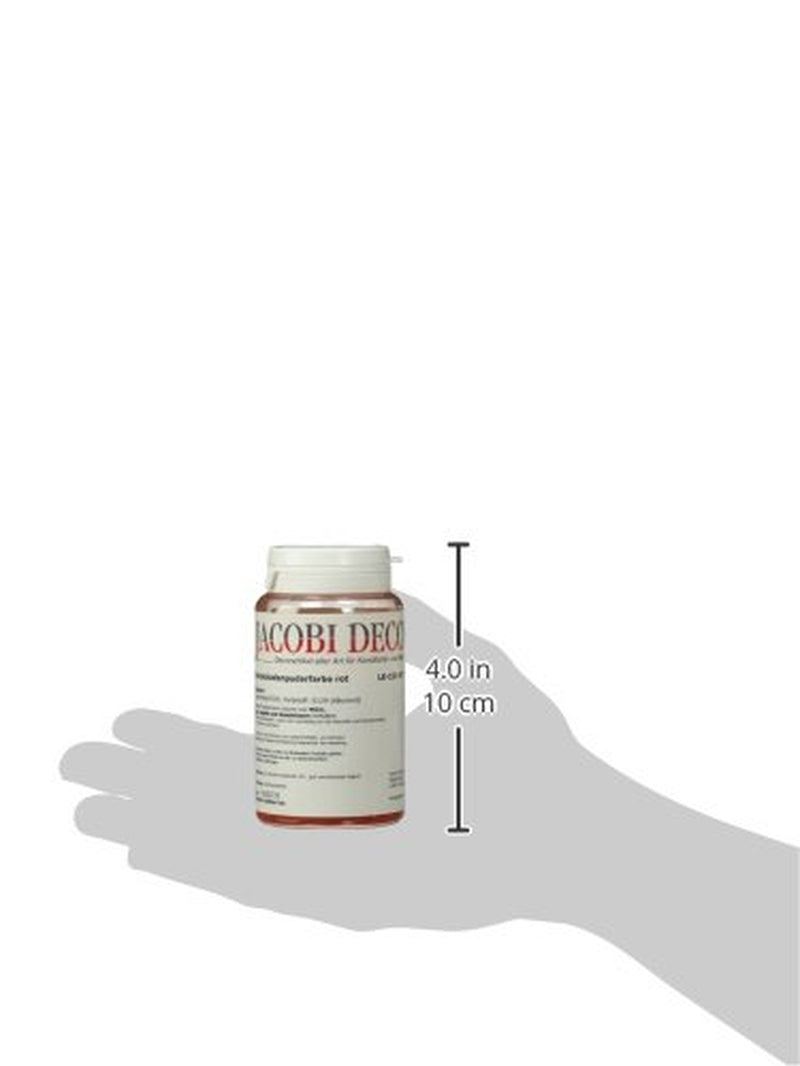 Cake Company Fat Soluble Powder Red Dye (1 x 25g) | Idealisk för att färga mat Metallisk effekt