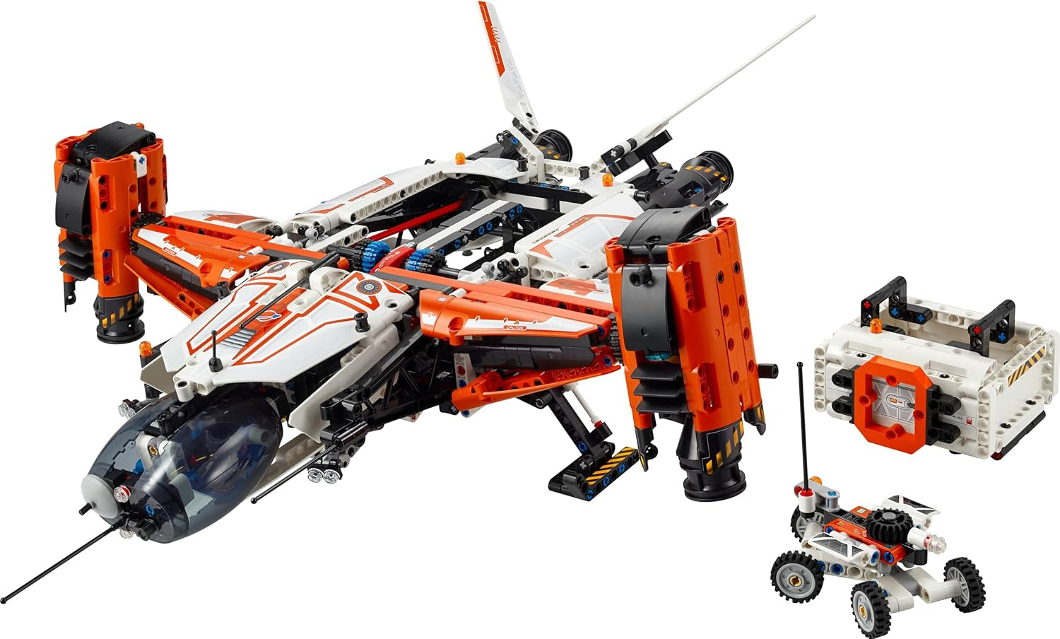 LEGO Technic Vtol Space Transporter LT81, rymdbyggsats, rymdleksak, rymdskepp, miniroverlekset, present till pojkar och flickor över 10 år 42181 Byggset Besuche den LEGO-Store