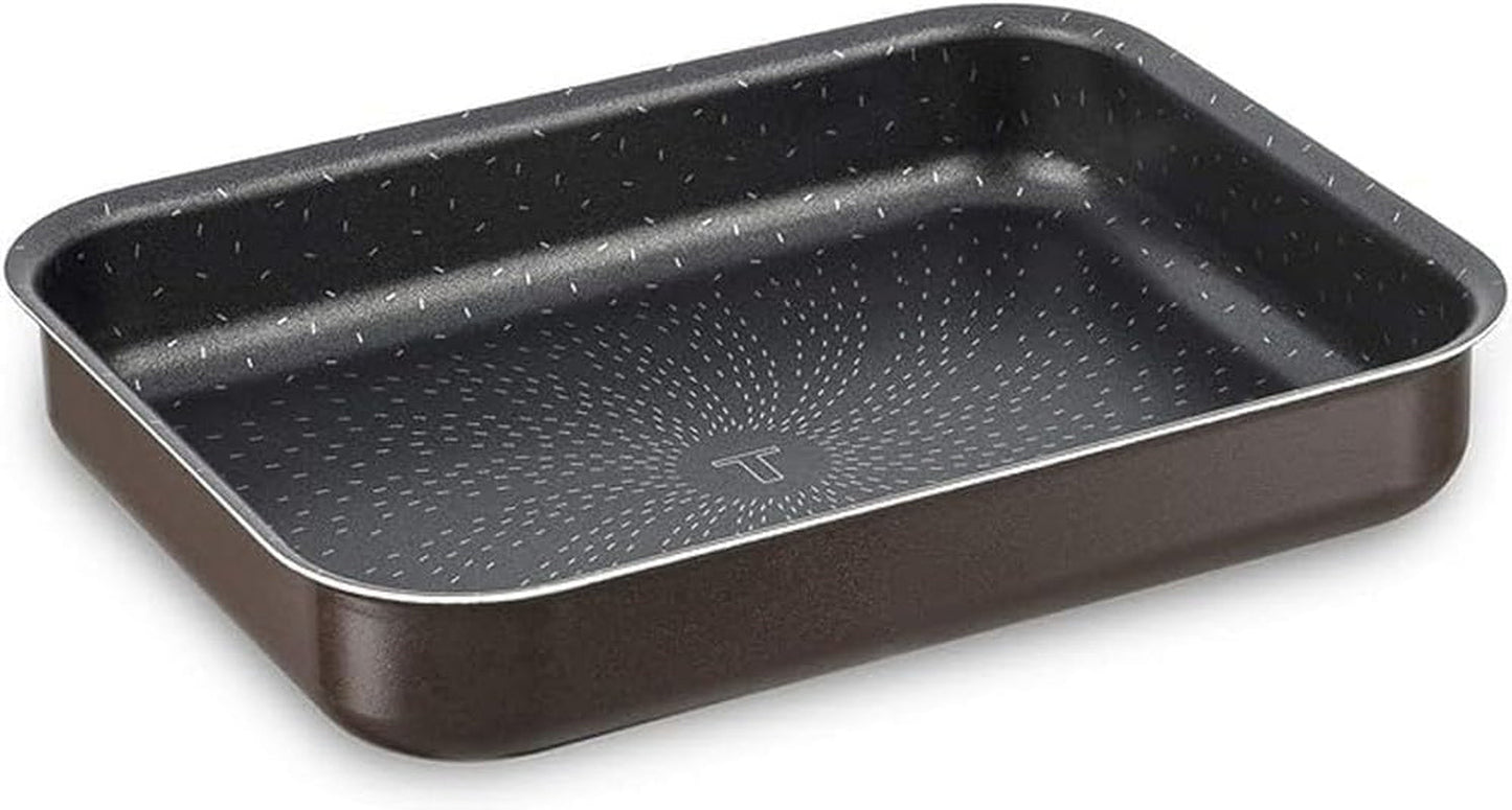 Tefal J1600502 Success Flach Mini Backofen Aluminium Schwarz 19X25 X 4,2 Cm Formar och plåtar för bakning Naty Shop