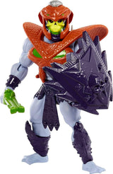 MASTERS of the UNIVERSE Snake Armor Skeletor - 16 rörliga leder, retroförpackning, miniserietidning, för barn 6+ och vuxna samlare, HKM68 Actionfigurer Naty Shop