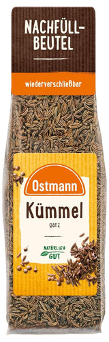 Ostmann - Hel spiskummin, för smaksättning av bröd och bakverk, 40 gram Condimente Naty Shop
