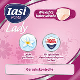 LADY Pants 48 Disponibel urininkontinensbyxor Absorbens Plus Size S för kvinnor 48 st
