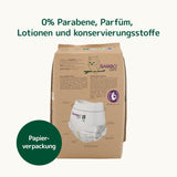 Bambo Nature Babyblöjor, storlek 6 (15+ kg) - Månadslåda med 90 | Spädbarnsblöjor med förbättrat läckageskydd | Maximal komfort och frihet för aktiva barn | Dermatologiskt testade blöjor
