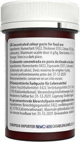 Sugarflair brun matfärgspasta, högkoncentrerad pastellfärgad matfärg för smörkräm, fondant, royal glasyr, tårtdekorationer och mer! Livlig matfärg! - 25 g