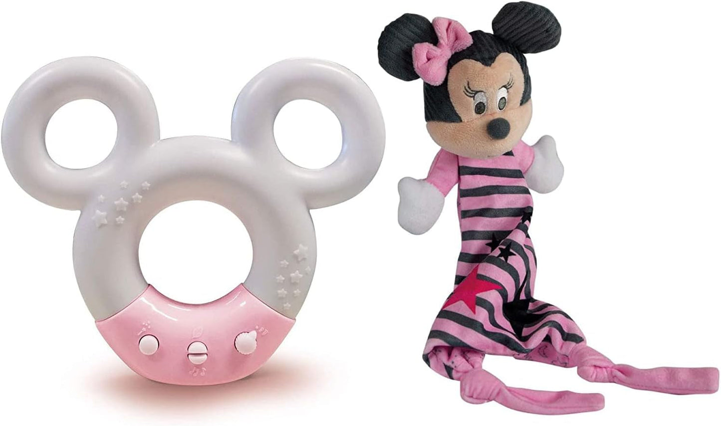 Clementoni 17396 Disney Baby Minnie Ljud & Färg Lampa Nattljus Vit Musik 0 månader + Leksaker Bebe Naty Shop Baby Minnie Lampa