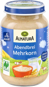 Naturland flerkornsgröt från 6 månader, 6 x 190 g